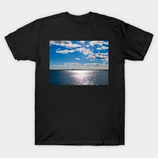 Blue Sky Over The Sound T-Shirt